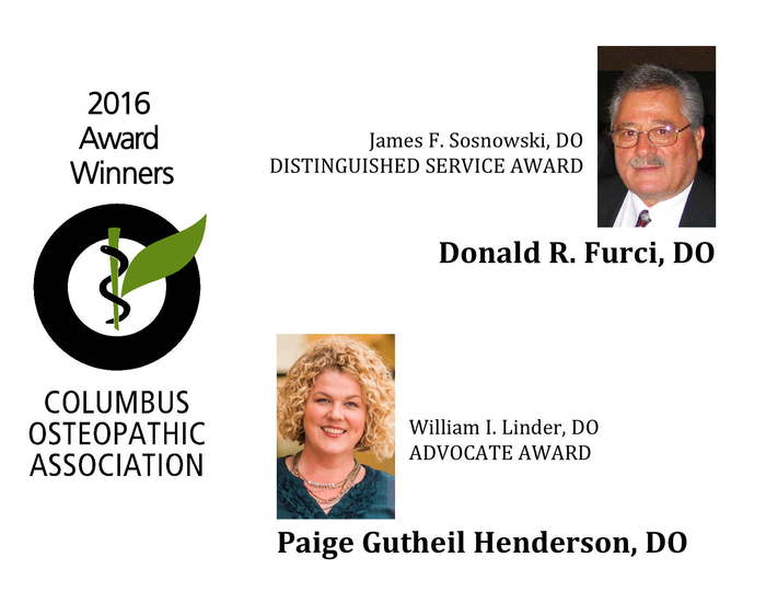 COA Award Recipients 2016